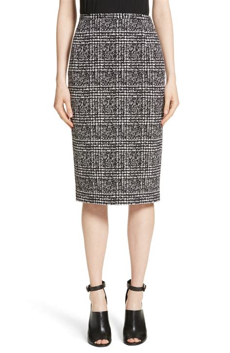 michael kors plaid skirt